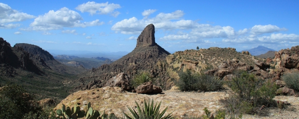 Weavers Needle on the Peralta Trail
