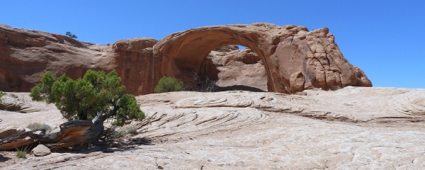 Pritchett Arch, à proximité de Moab, dans l'Utah.