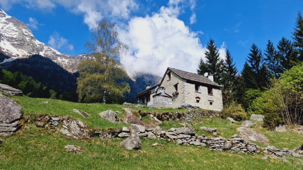 Maison à Compolo, près de Cravegna.